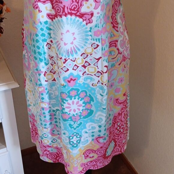 Talbots Bright Shift Dress - Picture 8 of 11